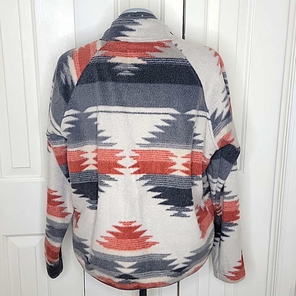 Thread & Supply Braxton Aztec Print Fleece Jacket… - image 5
